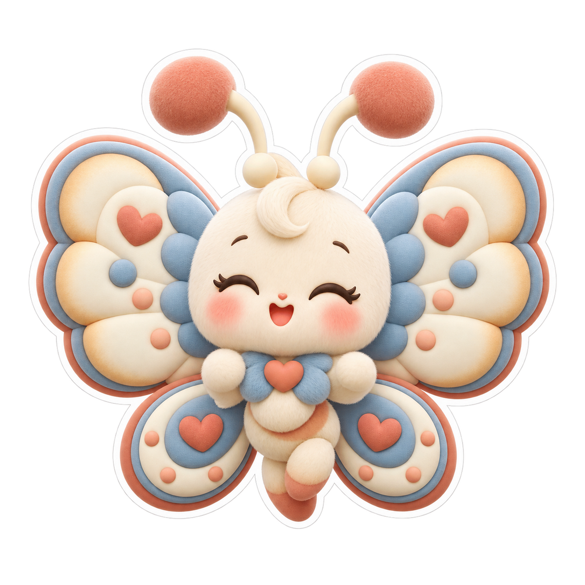 Marshmallow Puff Dreamer Vinyl Sticker Decal