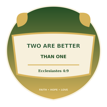 Two Better Vinyl Sticker Decal
