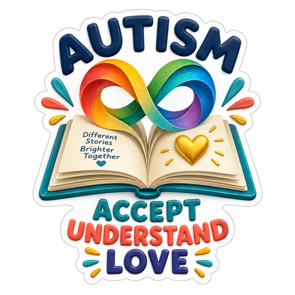 Autism Accept Understand Love Vinyl Sticker Decal