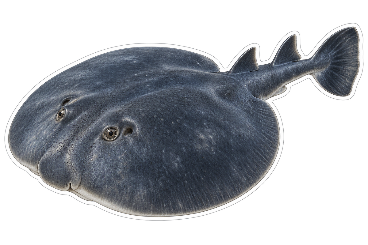 Atlantic Torpedo Ray Vinyl Sticker Decal