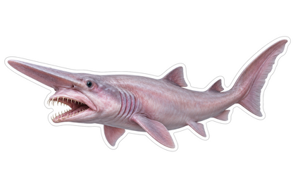 Goblin Shark Vinyl Sticker Decal