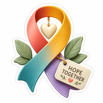 Hope Together Vinyl Sticker Decal