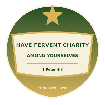 Fervent Charity Vinyl Sticker Decal
