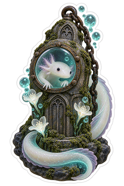 Resin Olm Headstone Diving Bell Explorer Vinyl Sticker Decal