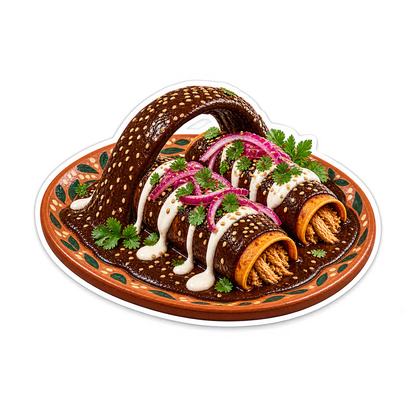 Mole Enchilada Obsidian Arch Vinyl Sticker Decal