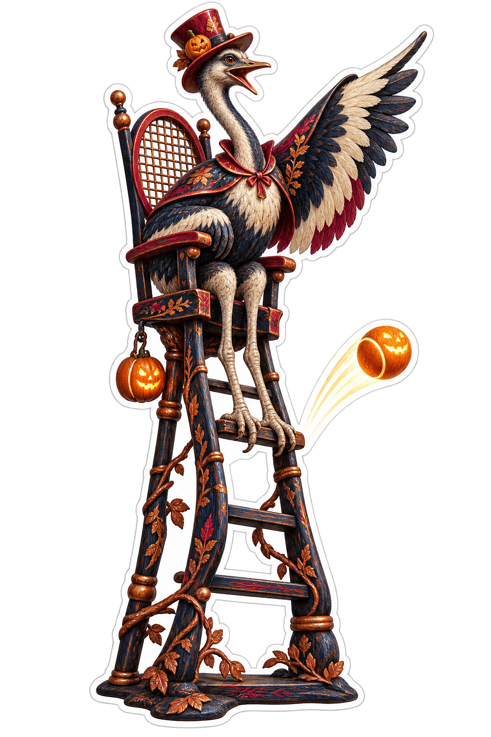 Lacquer Rhea Spectral Tennis Chair Umpire Vinyl Sticker Decal