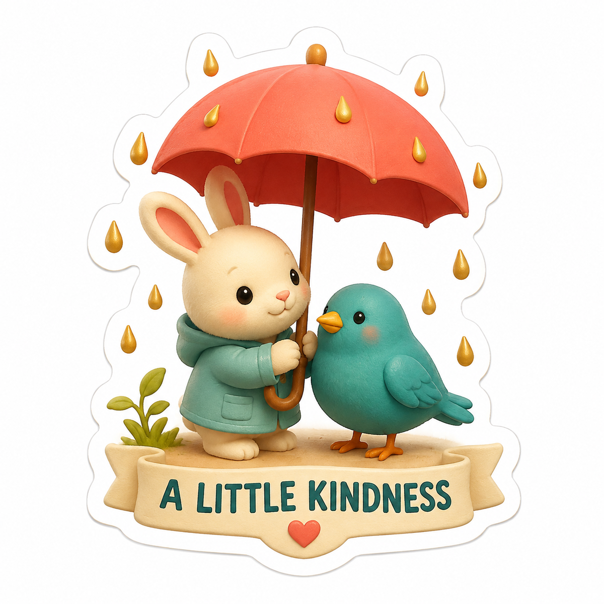 A Little Kindness Vinyl Sticker Decal