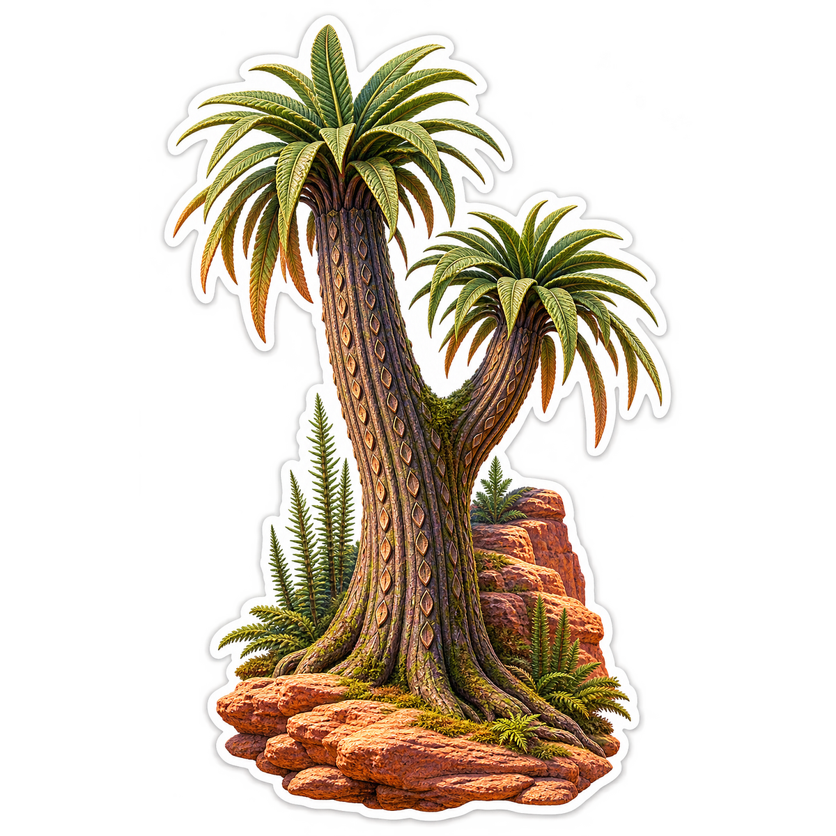 Sigillaria Coral Ridge Vinyl Sticker Decal